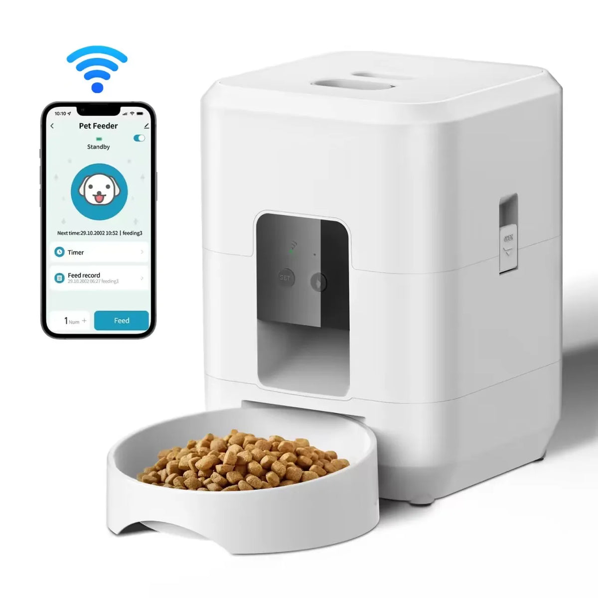 Timely Pet Feeder & Nutritional Dispenser
